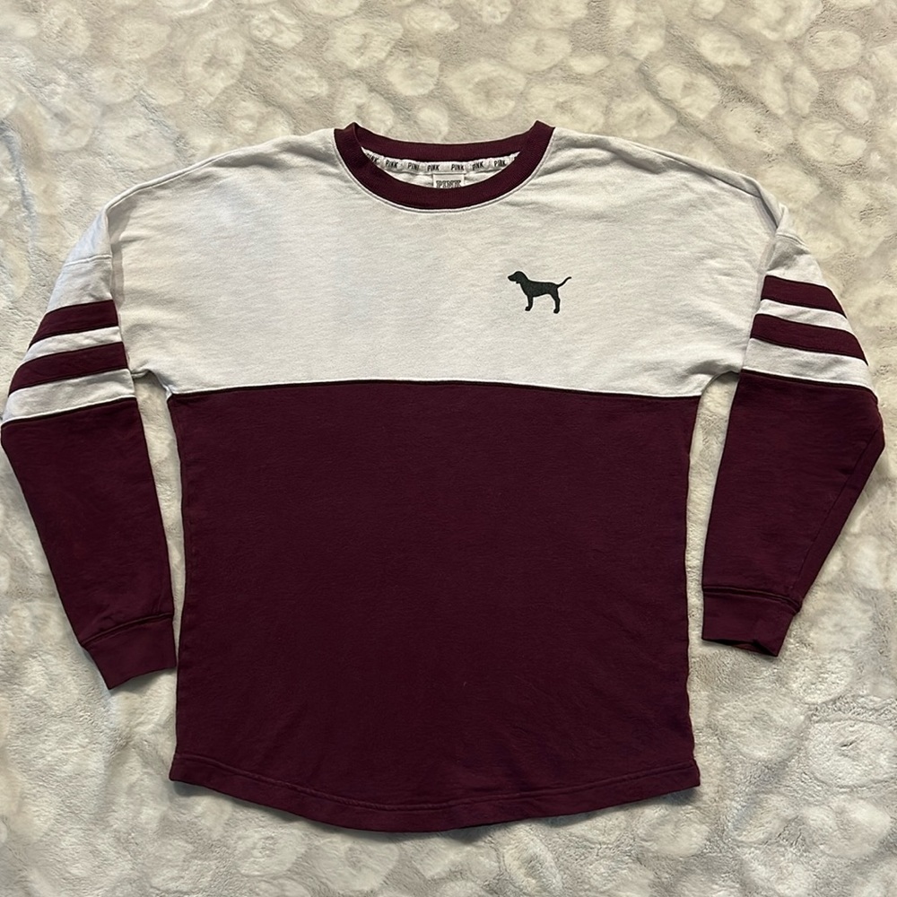 PINK. Victorias Secret Sweatshirt Size Small